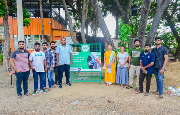 Youth learning vocational skills at an SPM Foundation workshop